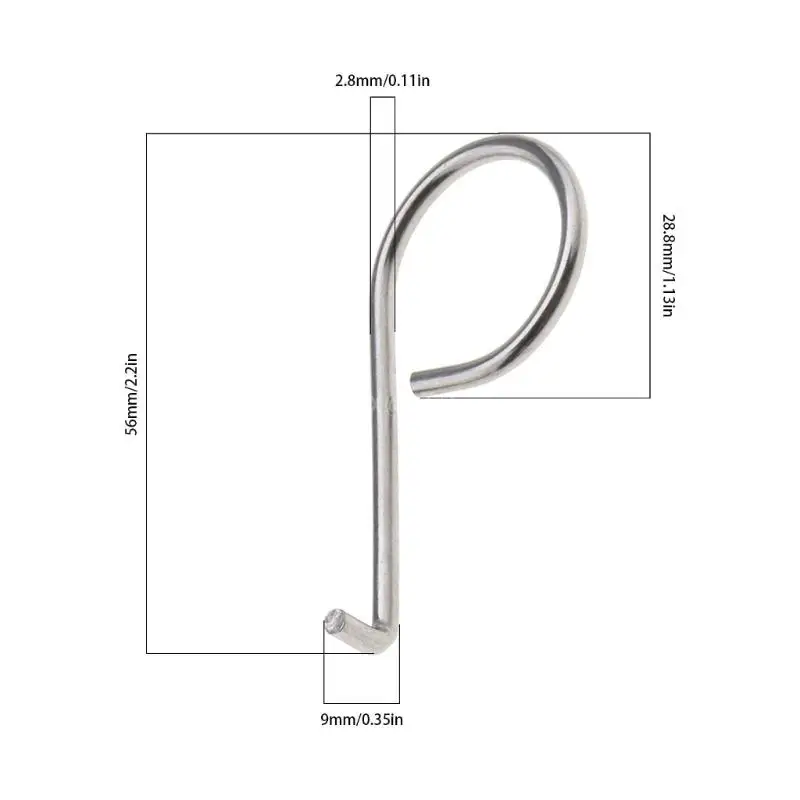 ZYHARUKO Car Truck Wheel Lug Bolt Nut Center Cover Caps Extractor Removal Tool Hook Clip Car Tire Caps Puller Tool 6X0012243 - View #7