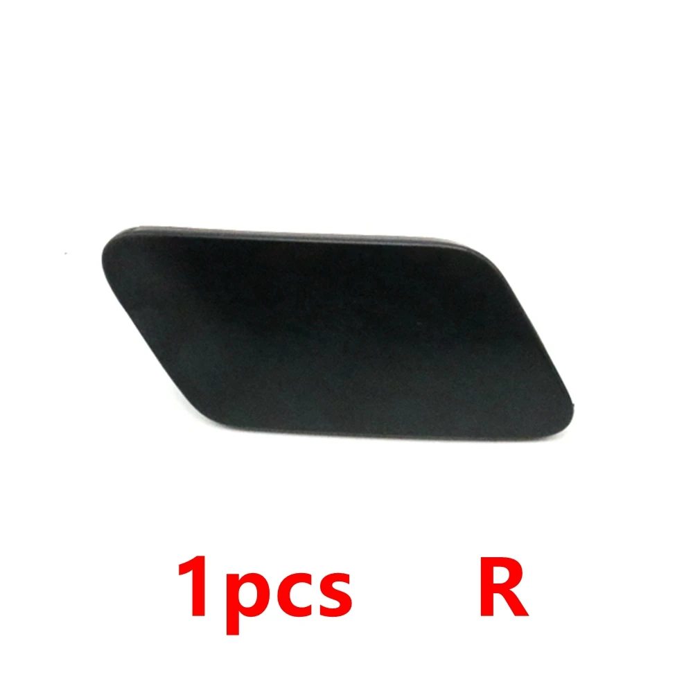 Cafoucs Car Headlamp Water Spray Jet Cover for Citroen C5 2009-2012 Headlight Washer Nozzle Caps car headlight washer nozzle cover