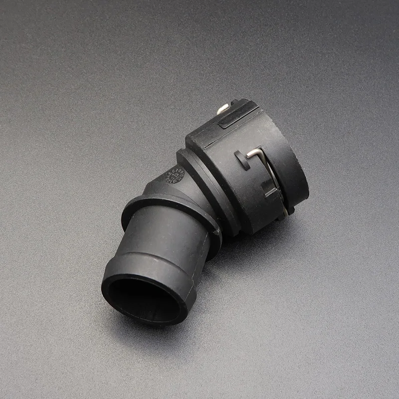 1J0121619 FOR Audi Volkswagen Upper Radiator Cooling Hose Connector Black High Quality Durable Strong Automotive Accessories