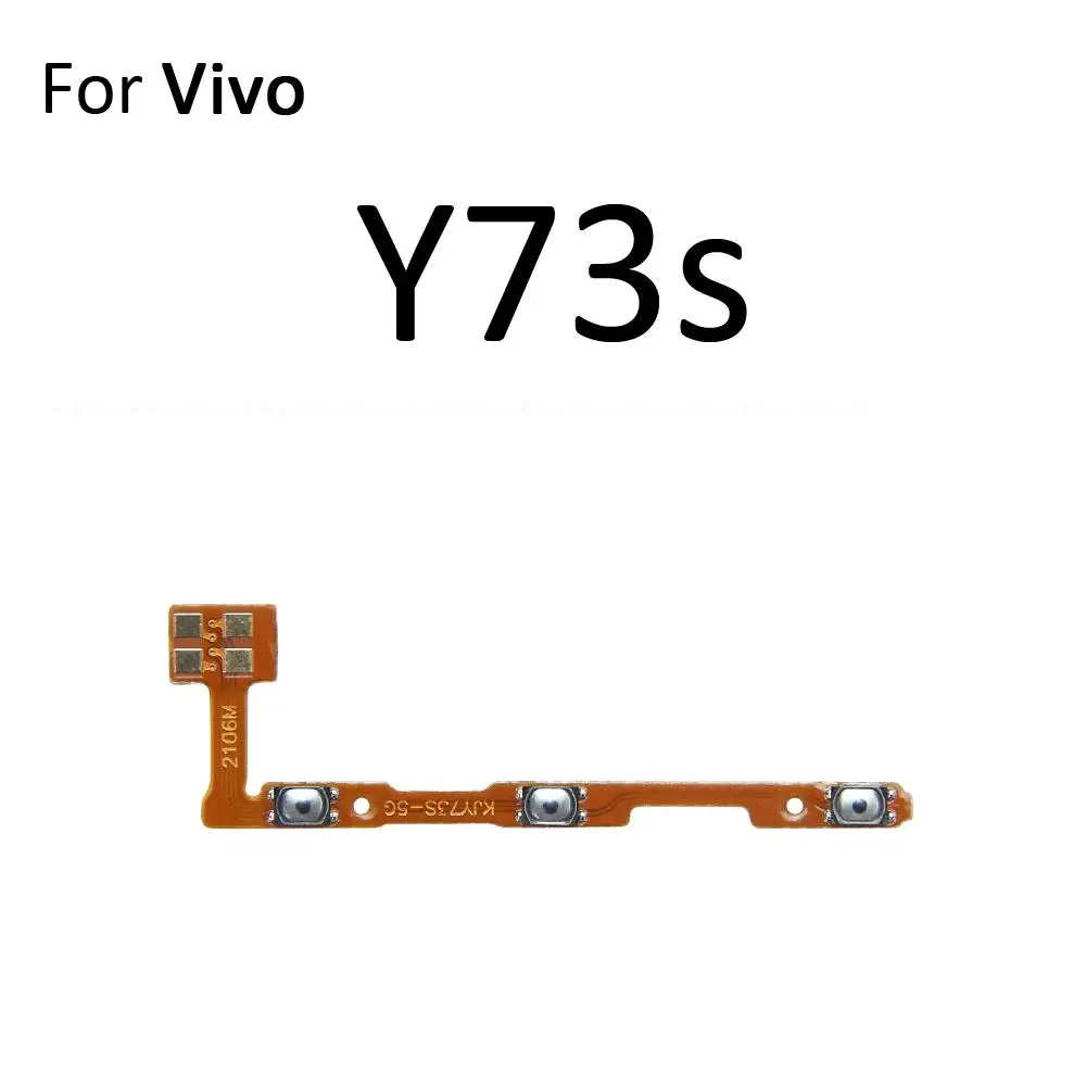 Кнопка включения питания выключения кнопка отключения звука ленточный гибкий кабель для Vivo Y70 Y70s Y71 Y72 Y73 Y73sY75 Y75s Y76 Y76s