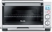 the Compact Smart Oven Countertop Toaster Oven, Brushed Stainless Steel 1