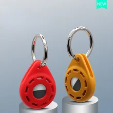 

1pc Suitable For Airtag Protective Case Cool Anti-lost Device Protection Cover Keychain Silicone Airtag Cover