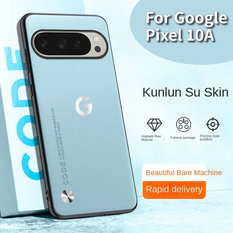 Elegant 'G' Logo Leather Soft Case with Anti-Drop TPU Bumper