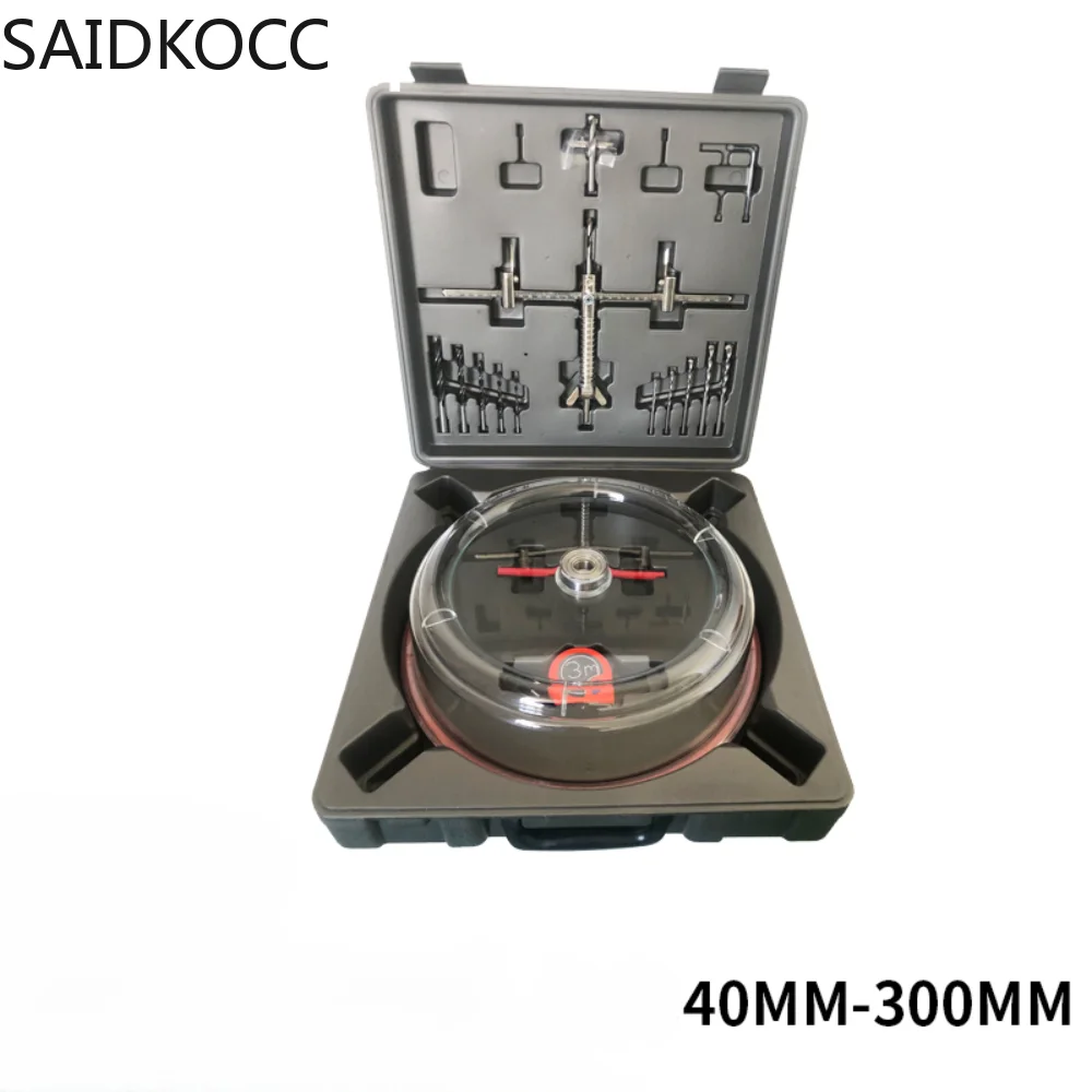 

Открывалка для гипсокартона, регулируемый резак для отверстий с канавкой, набор для резки отверстий различных размеров, пила для больших отверстий, круглый резак 40-300 мм