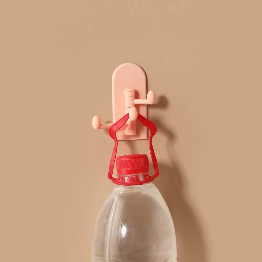 Creative cartoon multifunctional hook bathroom kitchen student dormitory traceless punch-free sticky hooks 3