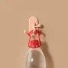 Creative cartoon multifunctional hook bathroom kitchen student dormitory traceless punch-free sticky hooks 3