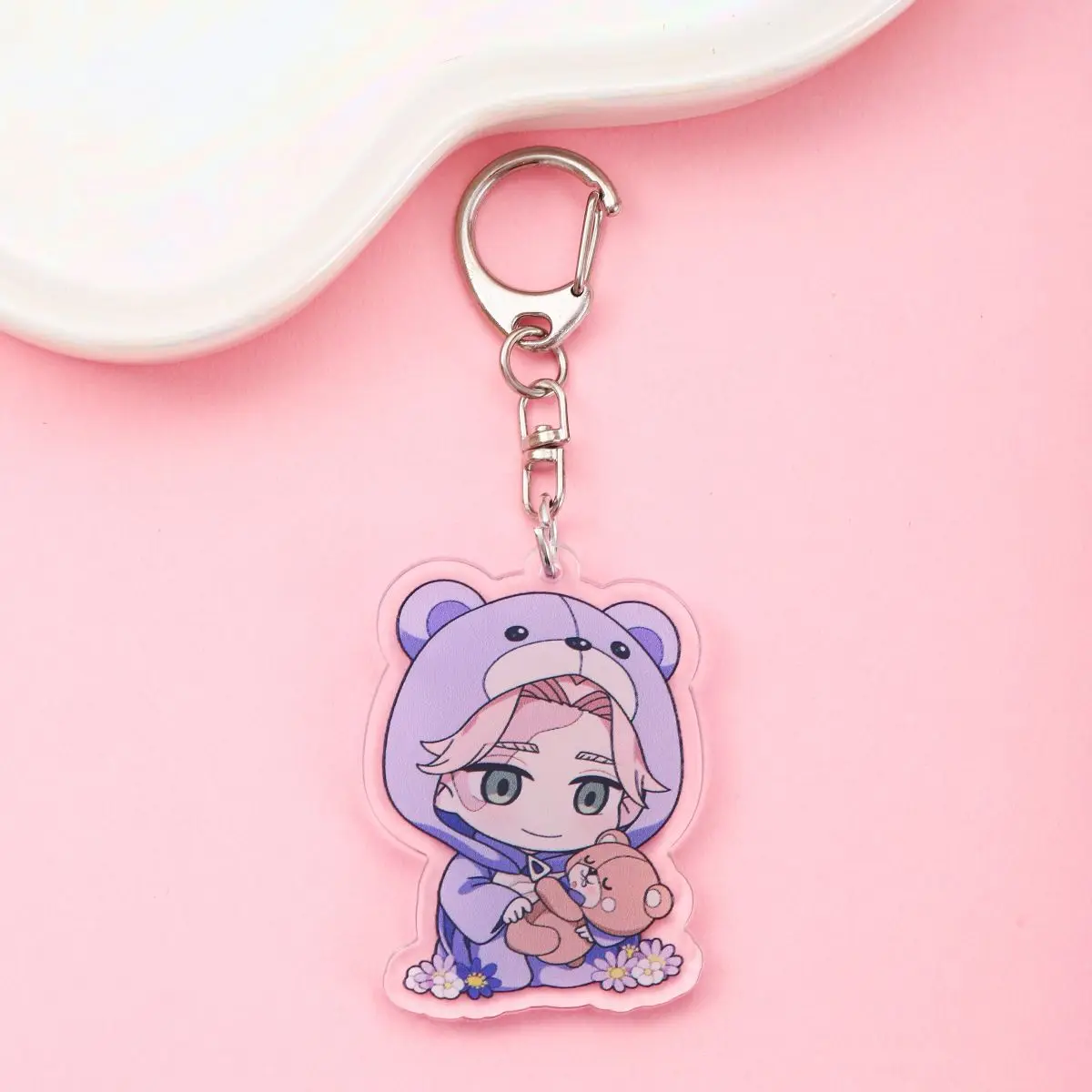 Anime Tokyo Revengers Acrylic keychain accessaries Cartoon funny Bag Pendant Gift cute bag charm Keyring Friends Fans Gifts anime keychain pendant,anime keychain