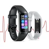 Smart Watch 1.1in AMOLED Screen 30m Waterproof Message Reminder Bluetooth Bracelet Heart Rate Blood Sleep Monitor SmartWristband 3