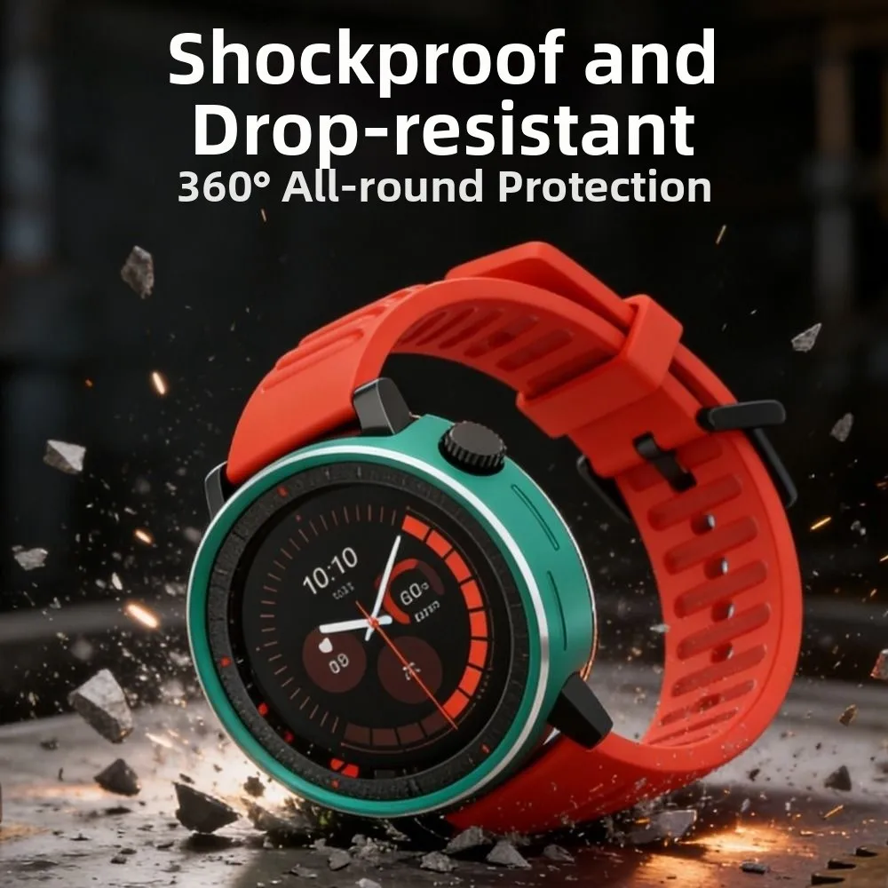 Premium Metal Watch Case: Protective, Anti-Scratch, Shockproof Screen Protector Cover