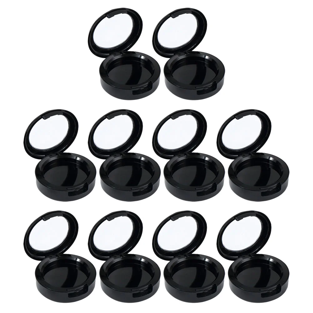 

10 Pcs Eye Shadow Nose Box Blush Case Travel Containers Replace Make Up Eyeshadow Supplies Plastic Compact Go