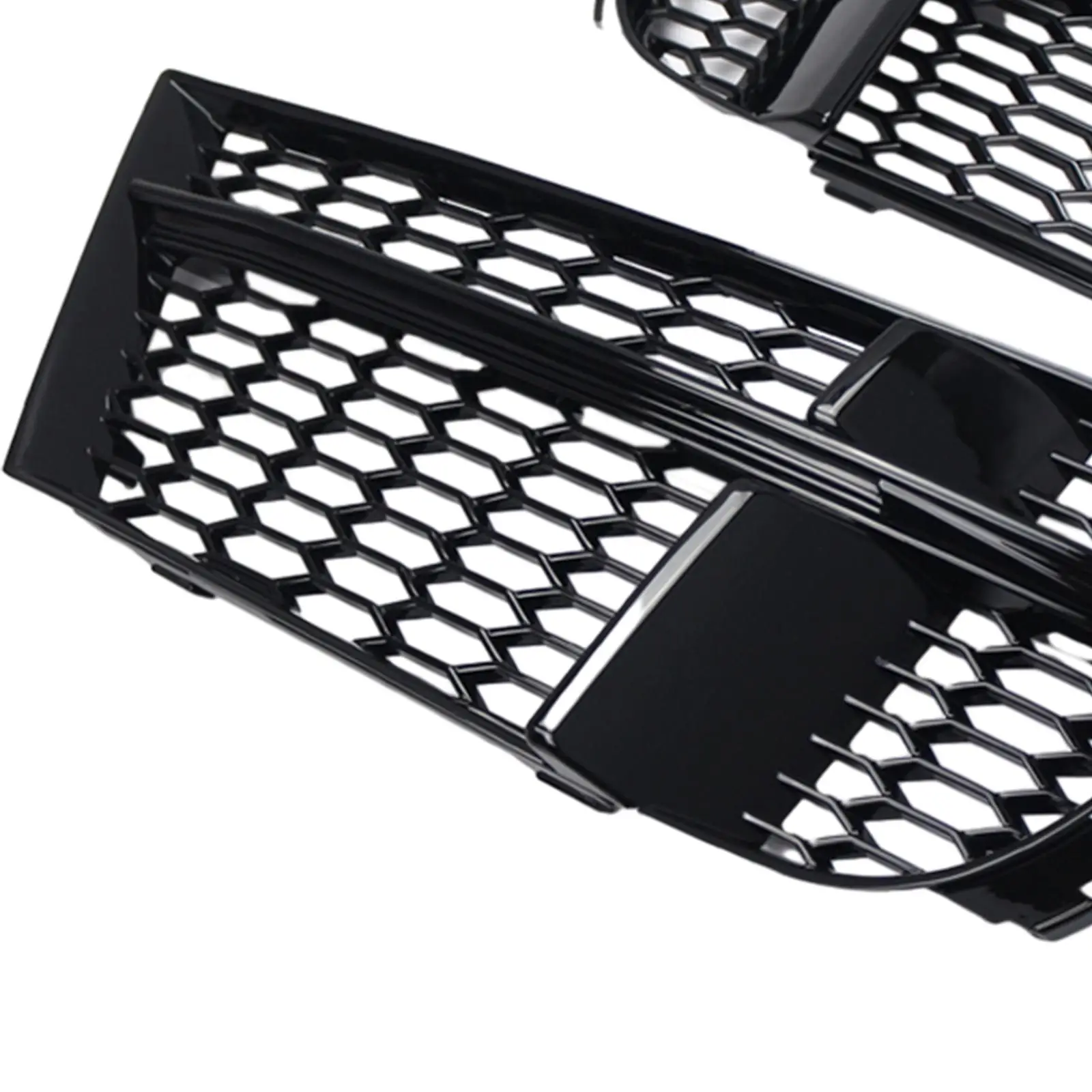 2x Air Guide Grille 8V3807682Q Sturdy 8V3807681aebmo for Audi 2016 2017 2018 2019 2020 A3 Auto Accessories High Quality premium