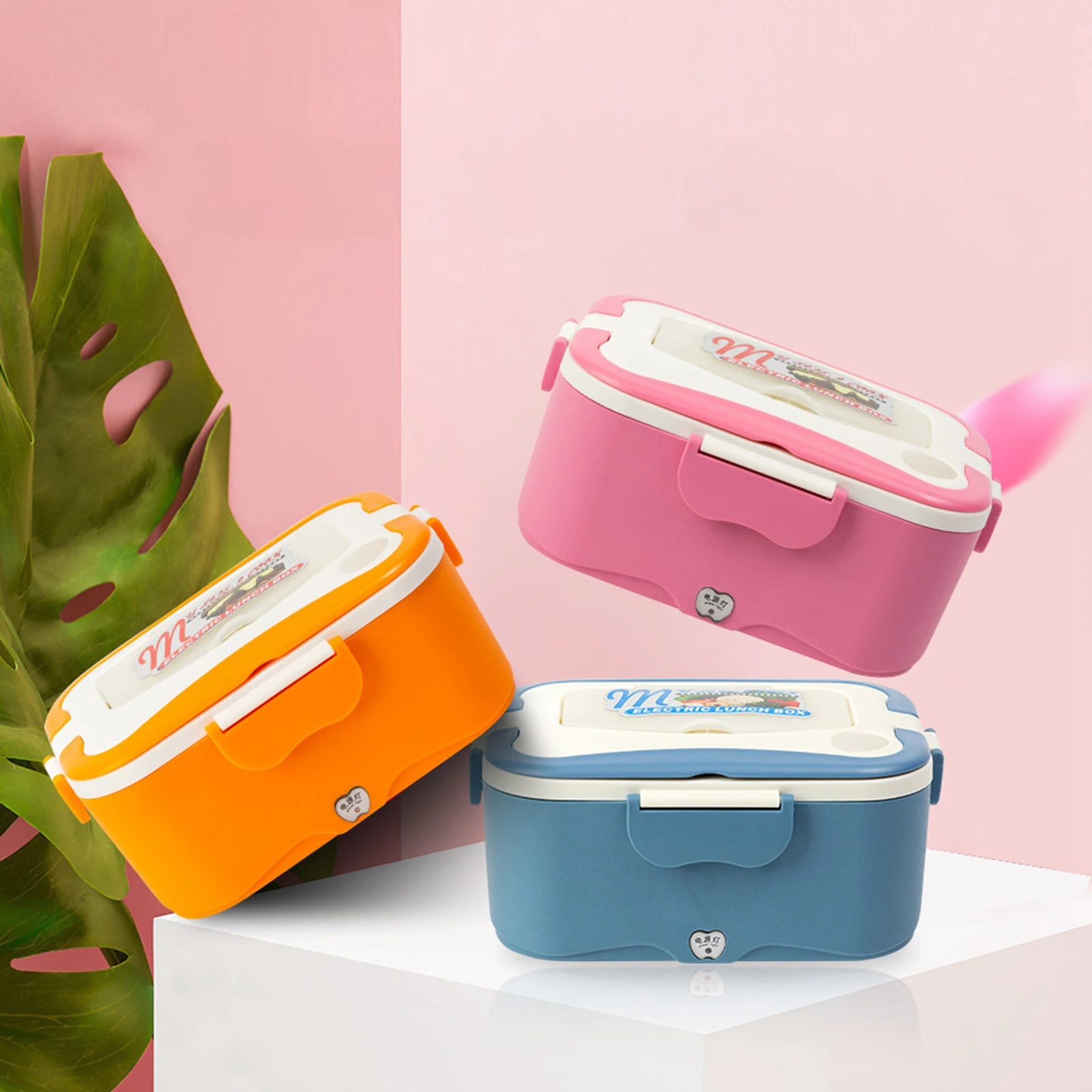 

12-24V 110/220V Lunch Box Food Container Portable Electri Food Warmer Heater Rice Container Dinnerware Sets For Home Car Use