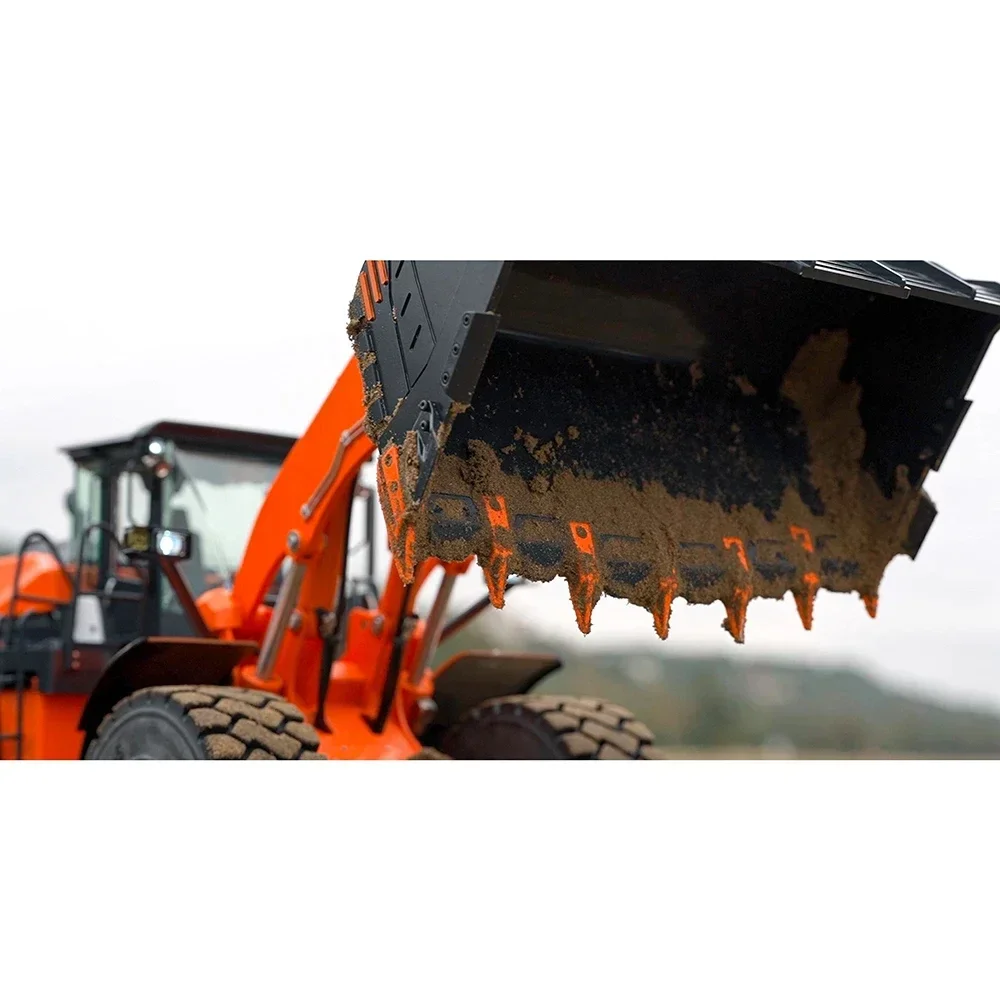 ZW370 RC Loader 1/14 JDM 198 RC Hydraulic Loader Metal Model RTR with Light and Sound System Engineering Remote Control Car Toy 4