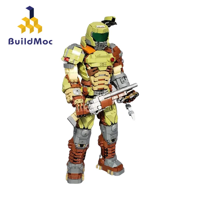 

MOC Classic Movies Doomed Mechanical Soldiers Building Block set Action Character Mecha Brick Toys For Children Birthday Gift