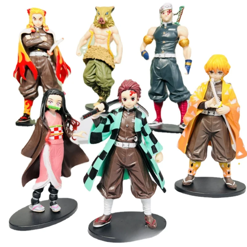 

Demon Slayer Tanjirou Nezuko Inosuke Tomioka Giyuu Collection of Figurines, Computer Ornaments, Car Toys, Birthday Gifts