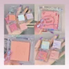 Monochrome Blush Palette Rose Hawthorn Cheek Tint Blusher Powder Natural Face Makeup Matte Peach Rouge Contour Shadow Palette 6