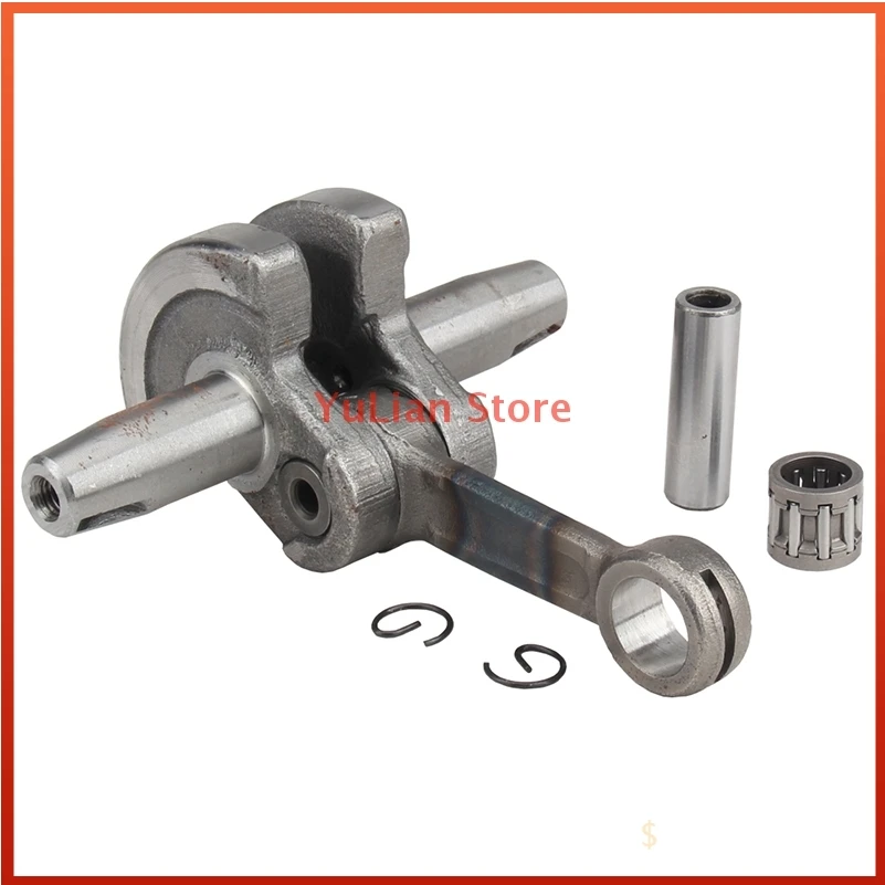 2 Takt 49Cc 44-6 Volledige Cirkel Crank Voor Pocket Bike Scooter Motor Kruyongen Ogidelen Mini Dirt Bike Atv Quad