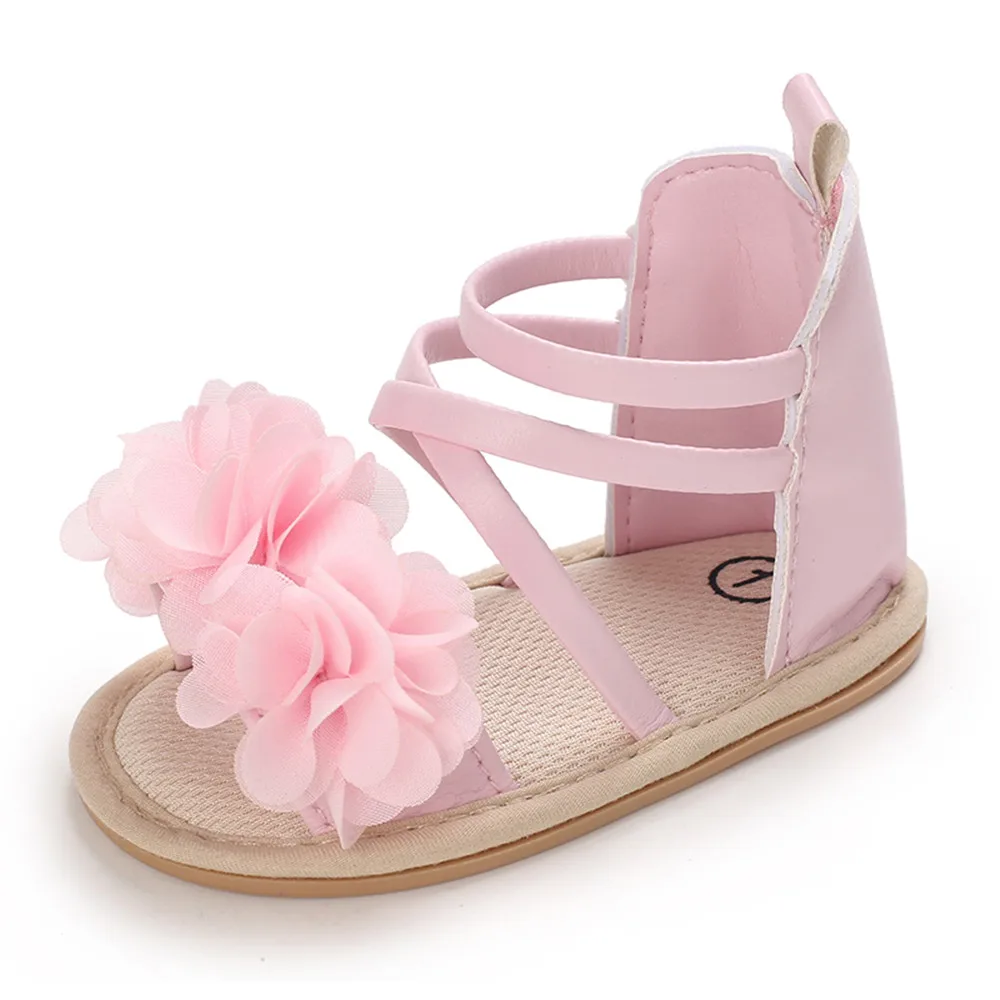 Baby Girl Flower Bandage Sandals 3