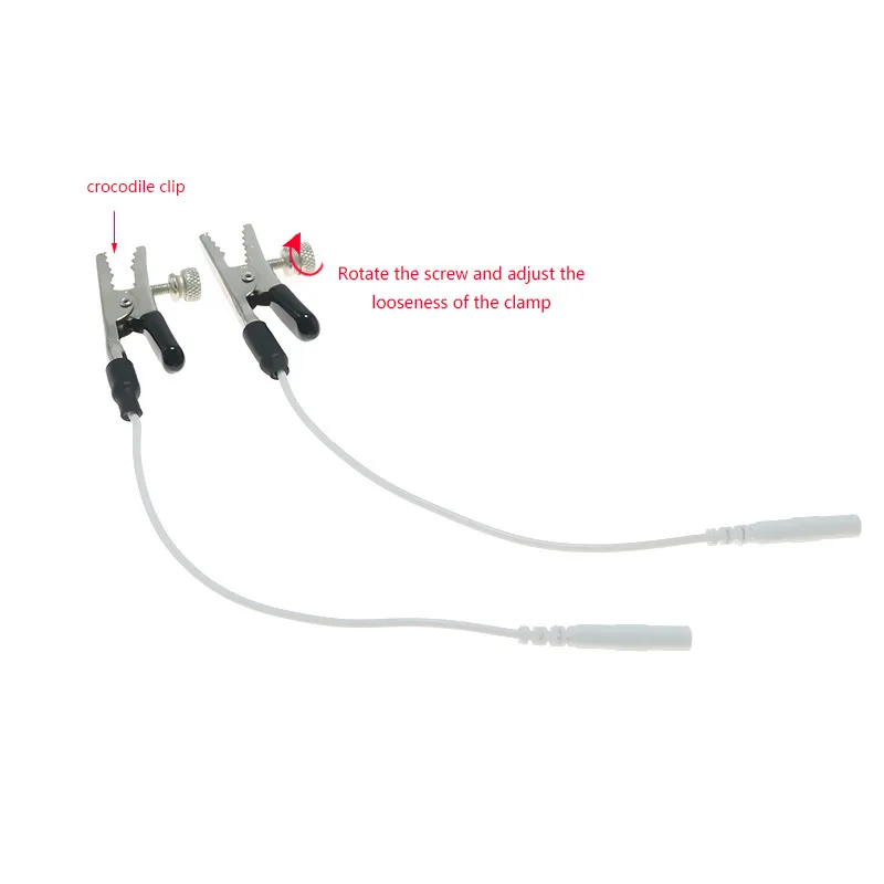Electro Shock Full Body Massage Breast Clitoris Clip Therapy Stimulation Penis Nipple Clamps Accessories Sex Toys For Men Women