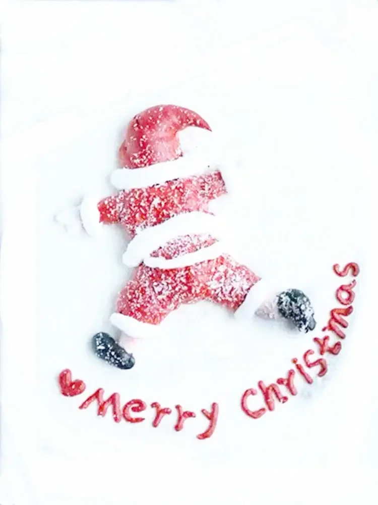 2026 neue Frohe Weihnachten Kuchen Topper Dekoration Cartoon Santa Claus Kinder Weihnachten Party Kuchen Topper Geschenk Neue Jahr Backen Liefert – Detail 16