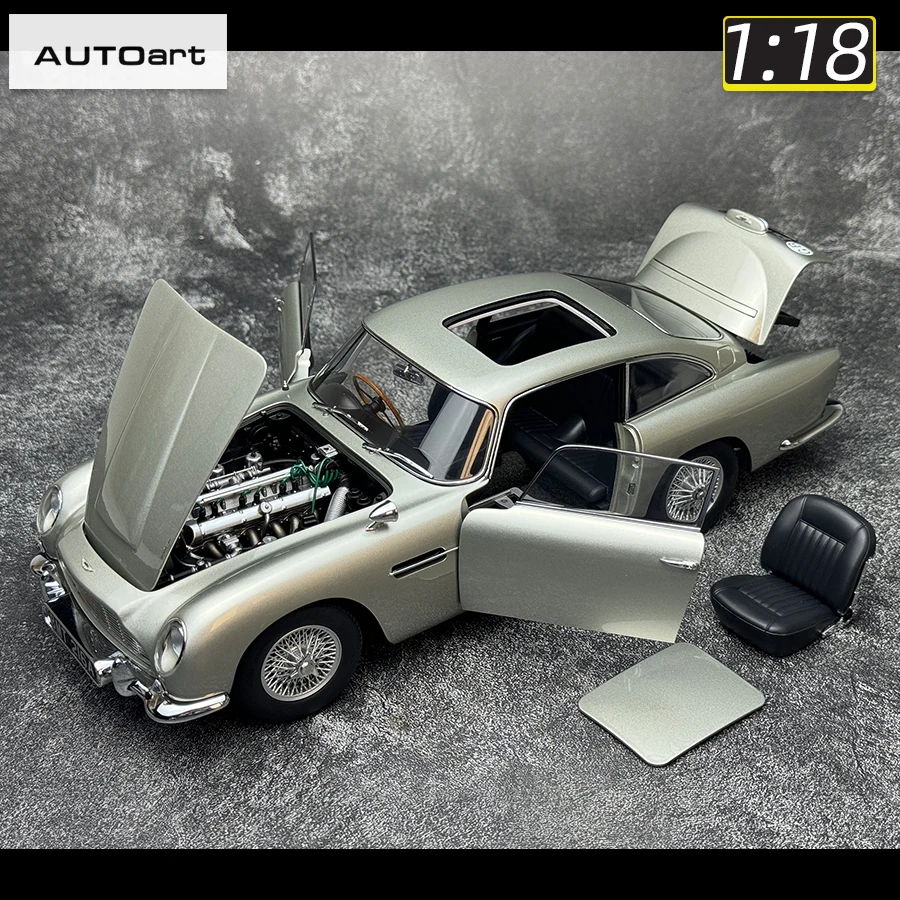 Autoart 1/18 FOR Aston Martin DB5 “Goldfinger” (Silver) ABS door