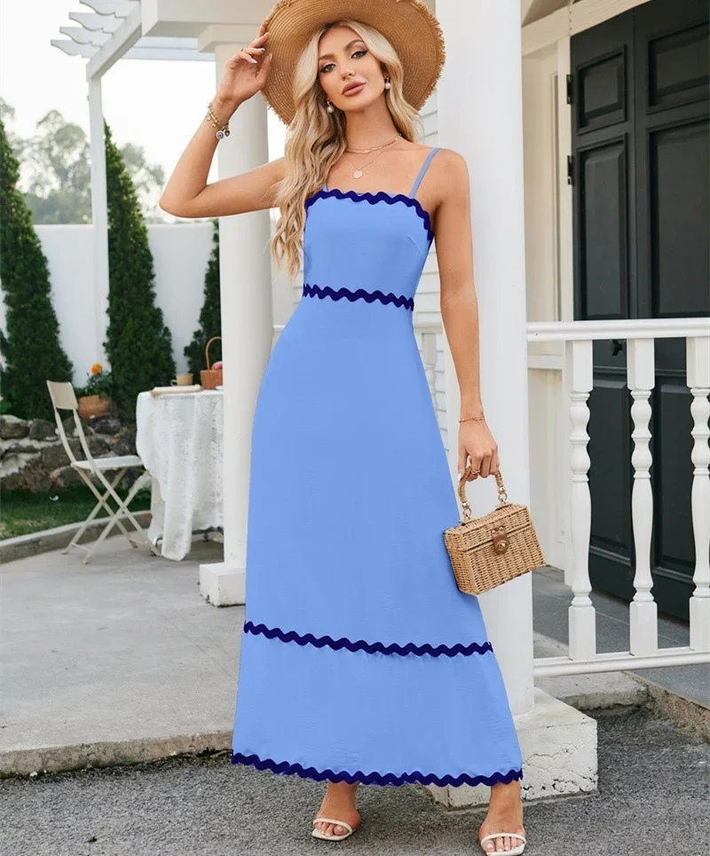 Рисунок 3 - Летнее платье с цветными блокировками