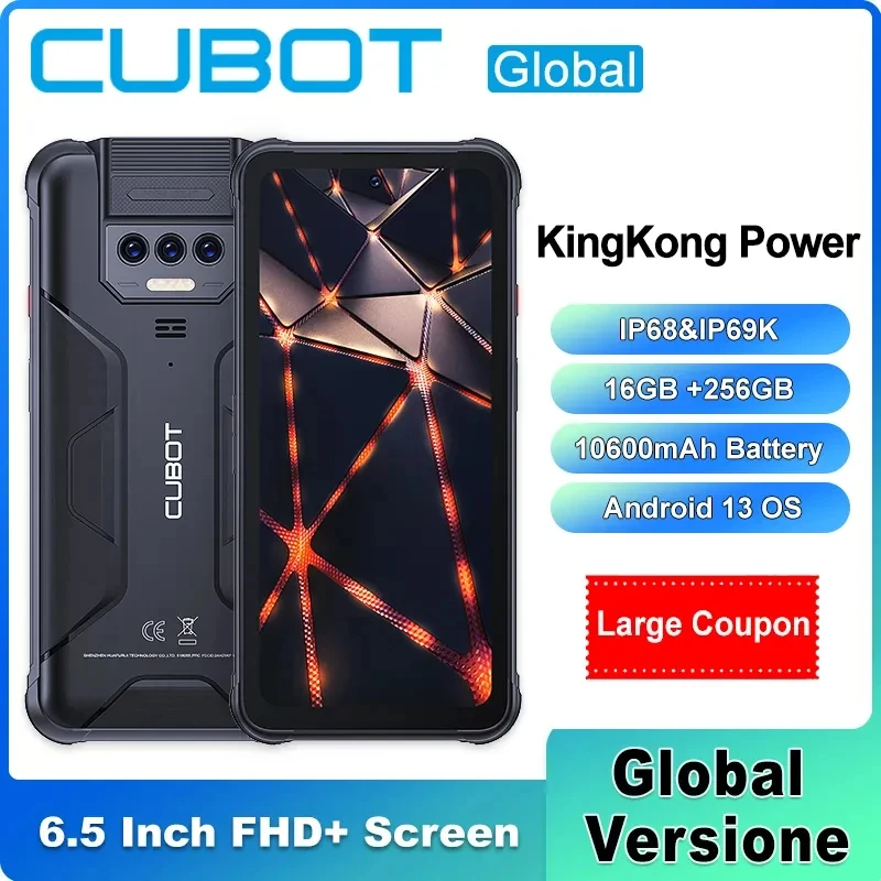 Cubot KingKong Power Rugged Phone 6.5