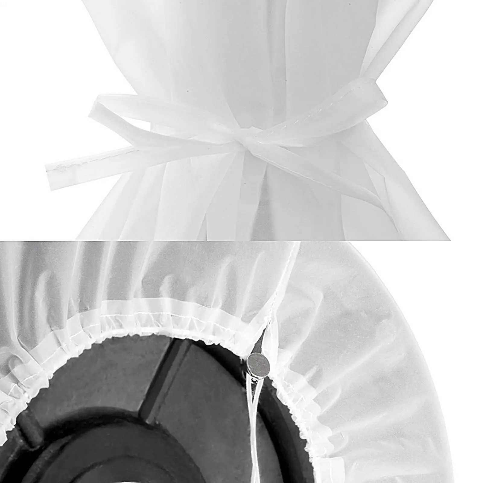 1pc Electric Fan Dust Cover Waterproof Fan Cover Dustproof Round Fan Cover Electric Fan Dust Bag Cover Bag