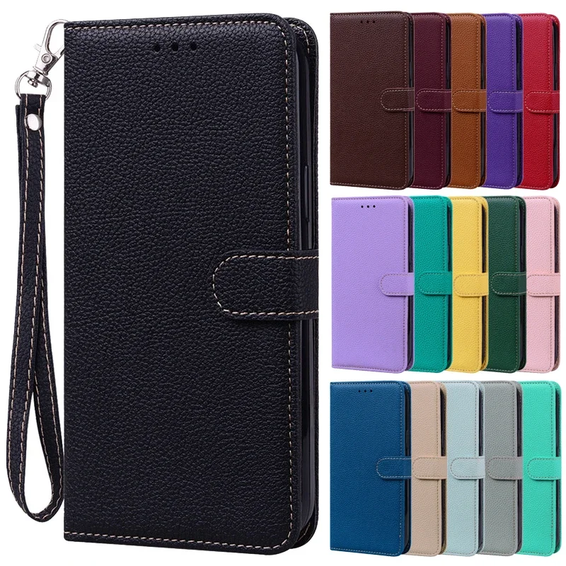 

Matte Wallet Phone Case on For VIVO Y03 V30 Black Flip Cover For VIVO Y03 Y 03 Y77 5G Y200 Y36 Y27 Y27s Y17s Y100i VIVOY03s Case