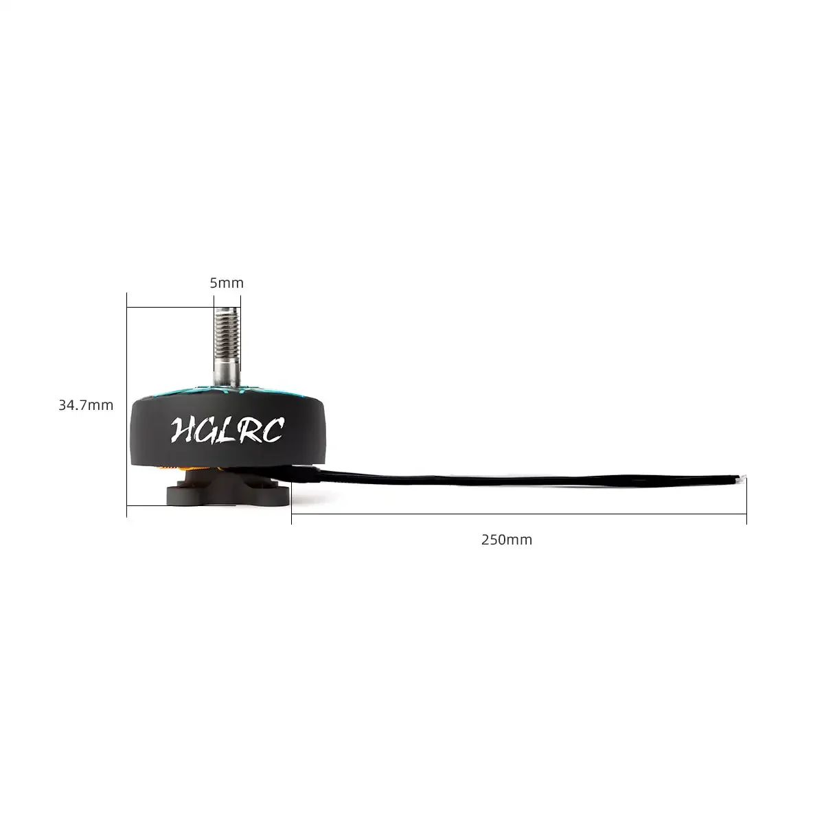 HGLRC SPECTER 2806.5 Brushless Motor - 1350KV 4-6S thumbnail 5