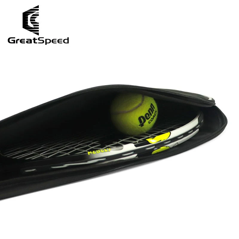 Greatspeed Padel Bag for 1 Racquet Beach Tenis Bag  Black Sports Protevtice Bags Women Men Paddele Tennis Racket Cover
