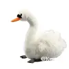 Simulation Animal  Swan Plush Toy Lifelike Swan 25 CM  10'' Penguin 22 cm Soft DollsRealLife Black White Swan Peluche Dolls Kids 4