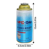 Réfrigérant AC pour voiture, 250g, recharge de climatiseur, liquide de réfrigération pour véhicule, pour l'entretien des camions et les déplacements domicile-travail 6