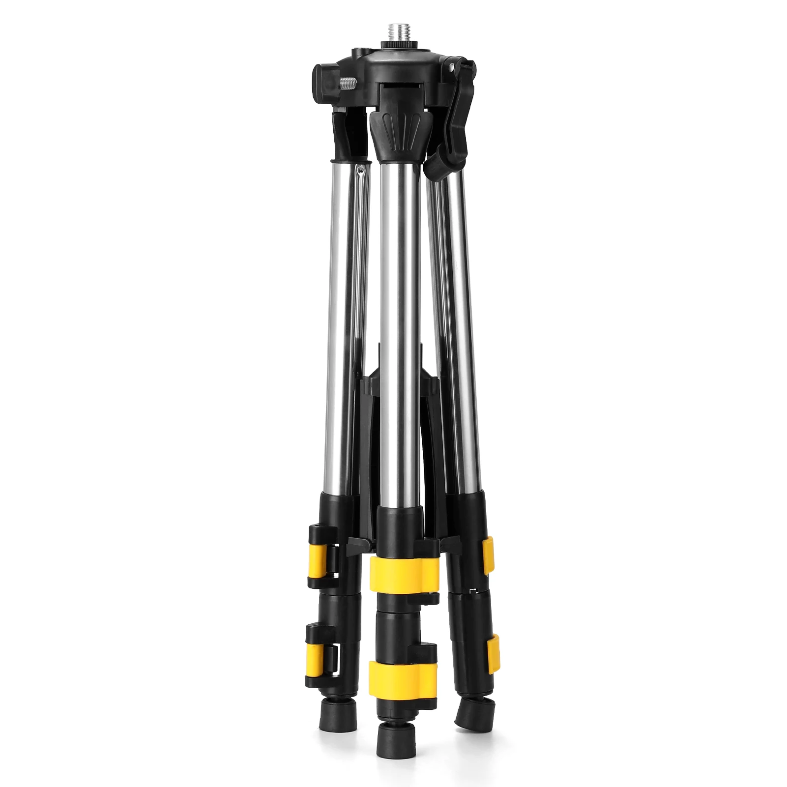 1.2M Three Height Adjustment Stainless Steel Extension Bar Tripod Stand Bubble-