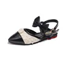 Children Leather Shoes for Girls 2024 Autumn New Fashion Comfortable Elegant Beading Bowtie Soft Sole Wedding Princess Shoes 4