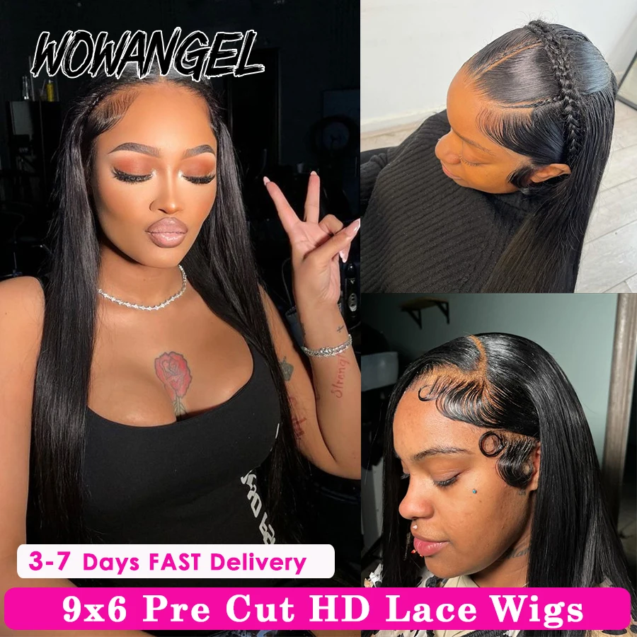 Silk Straight HD Lace Closure Wig for Women