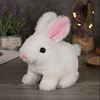Long-haired Bunny Electric Plush Toy Soft Plush Simulation Shape Small Animal Doll Battery Interactive Children's Favorite Gift 3