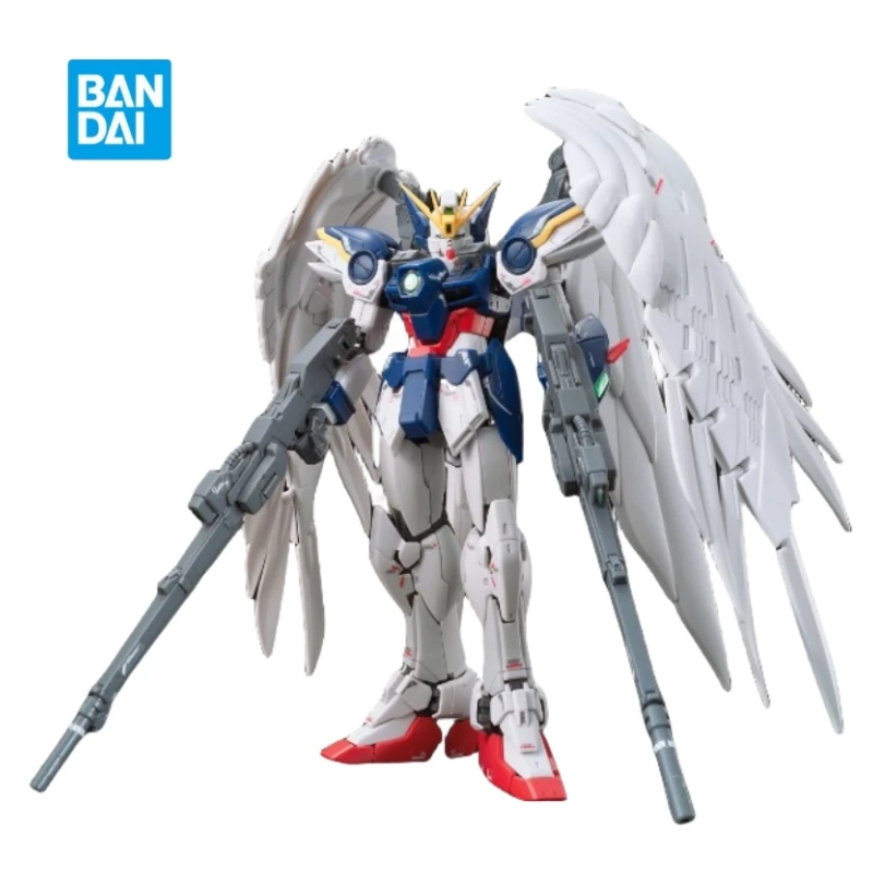 

Bandai RG 17 1/144 XXXG-00W0 W-Gundam Zero Custom WING ZERO Plastic Assembly Toys Anime Surroundings Model Gift