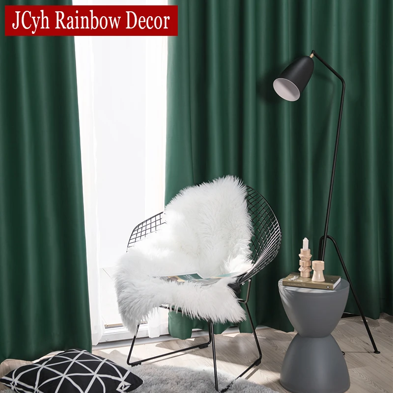 Modern Opaque Blackout Curtains for Living Room Bedroom Luxury Blinds