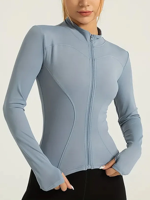 Fitness wear long-sleeved female Internet celebrity
