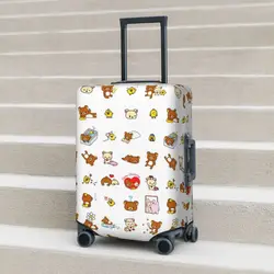 Rilakkuma Suitcase Cover Rilakkuma Collage Cruise Trip Holiday Fun Luggage Accesories Protection