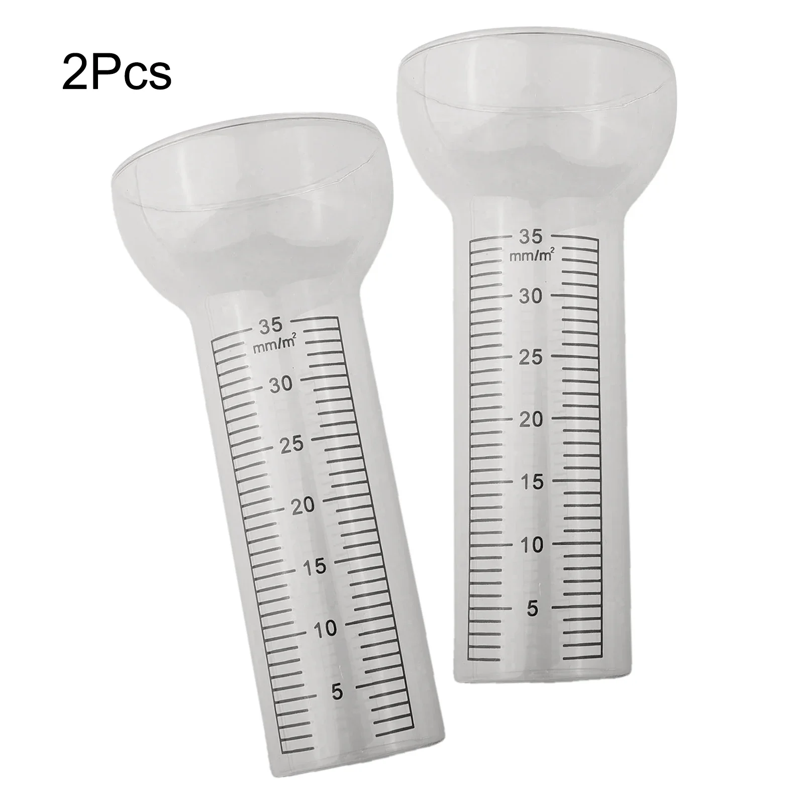 Rain Gauge Replacement Glass Precipitation Gauge Rainwater 35mm Home Garden Yard Outdoor Living Supplies