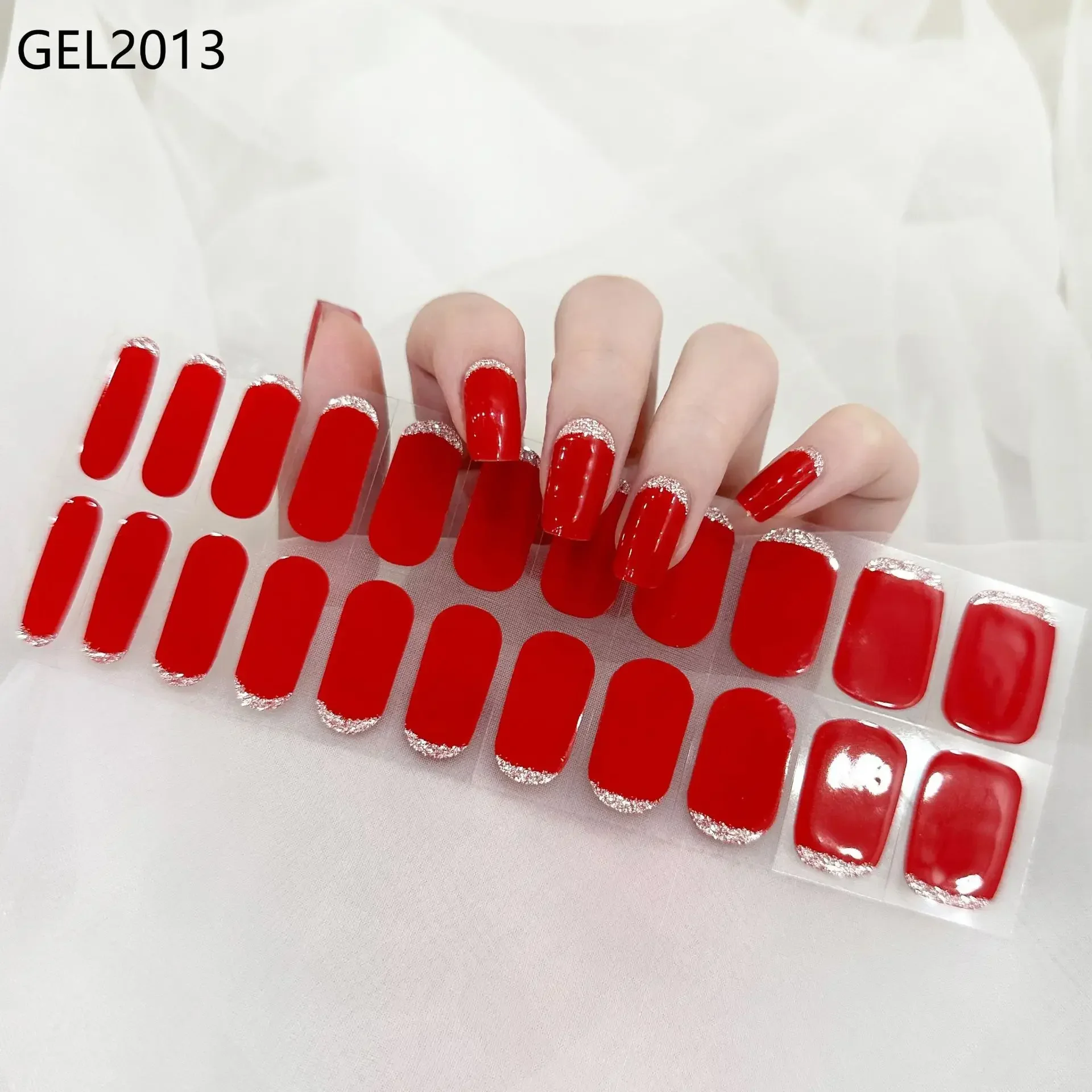 Nail Gel Paste Nail Stickers Nail Art Tools 22 Tips