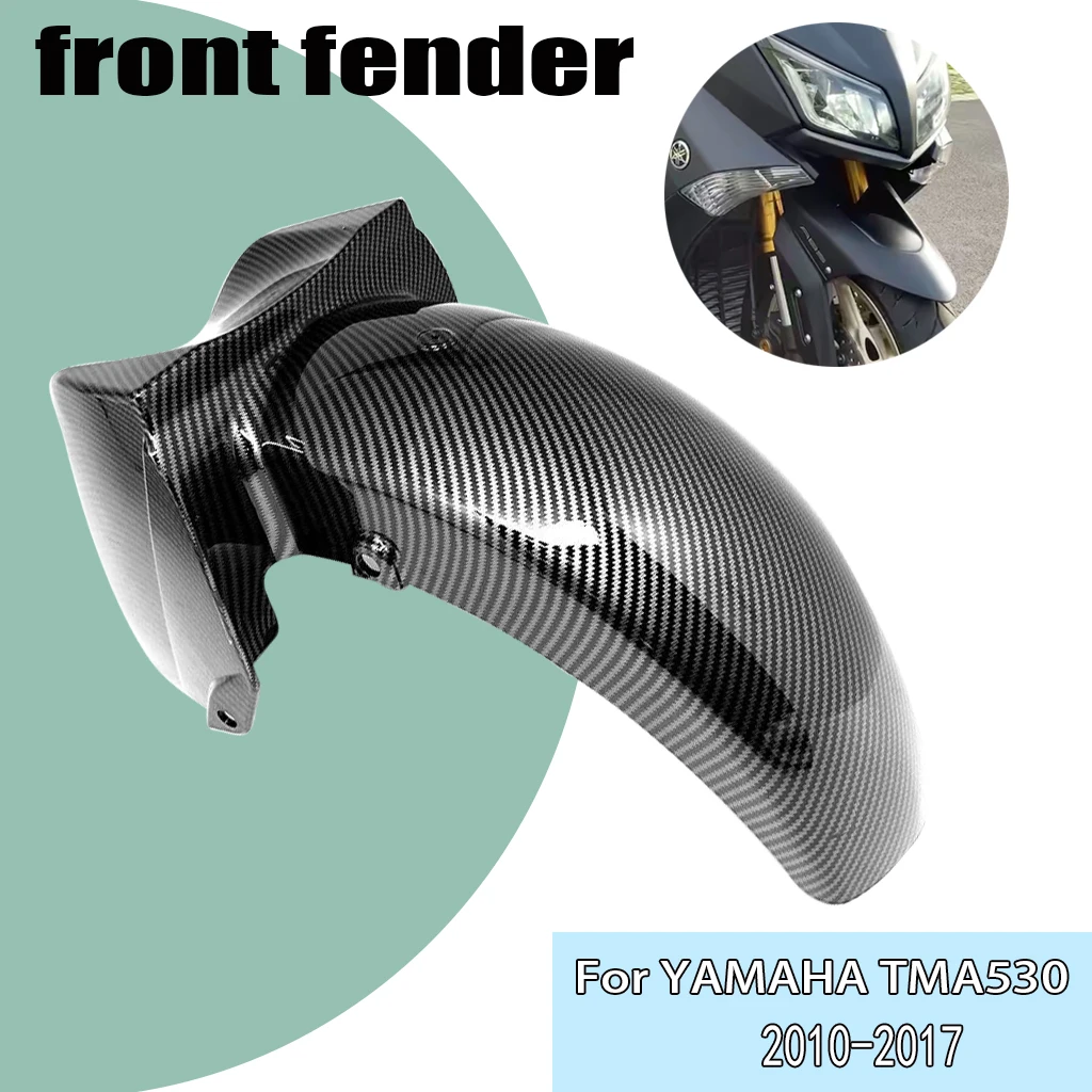 

For Yamaha Tmax 530 2010-2017 TMAX560 2020 T max 530 DX SX Carbon Fiber Fender Splash Mud Dust Guard