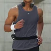 Summer Men's Marathon Vest Basketball Sleeveless Shirt Running Tank Top Clothing Jogging Training Sportswear Gym Sports Singlet