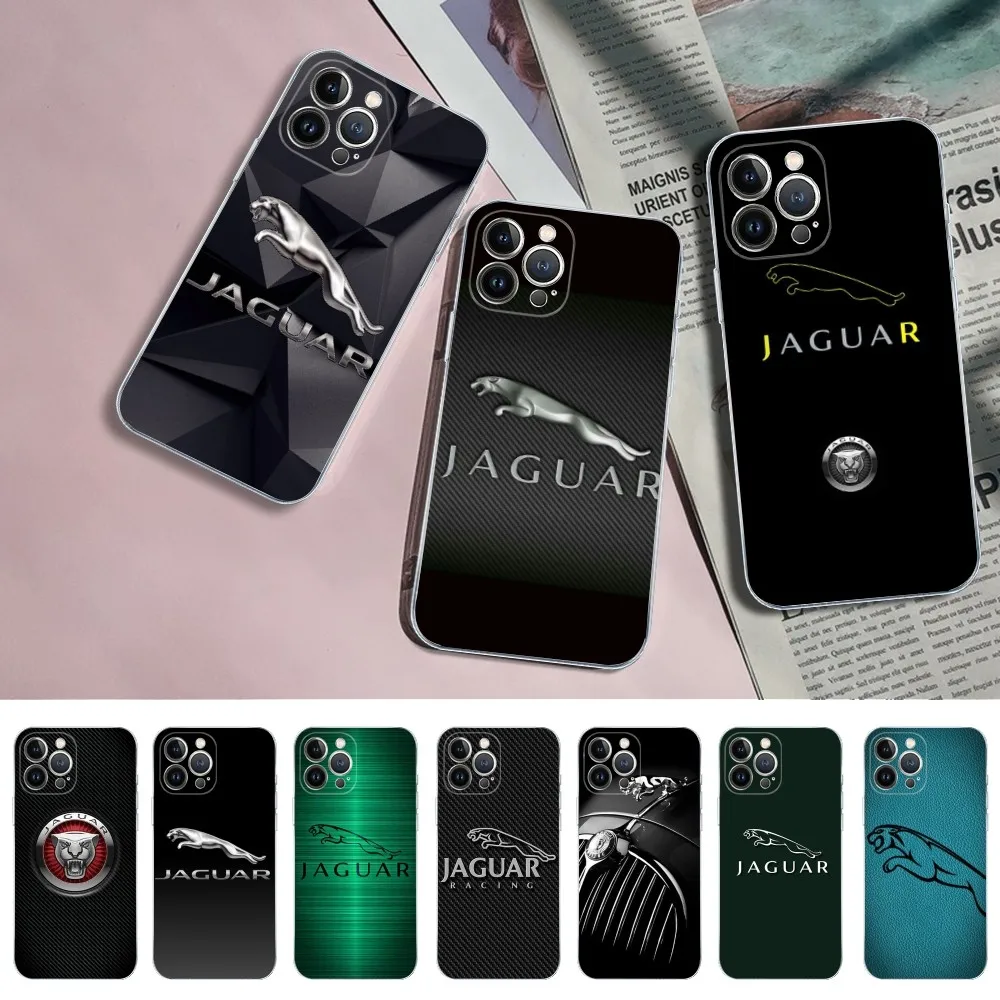 

Super J-Jaguar car LOGO Phone Case For iPhone 14 11 12 13 Mini Pro XS Max Cover 6 7 8 Plus X XR SE 2020 Funda Shell