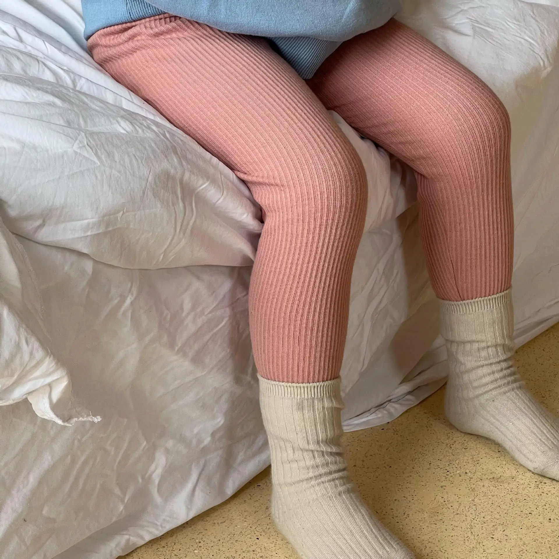 

2023 Autumn New Korean Children's Clothing Children's Pants Printed Leggings