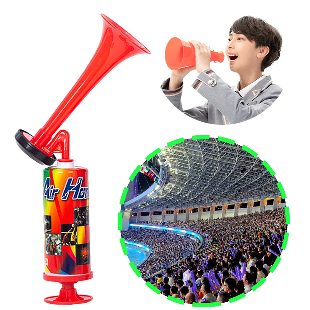 축구 경기용 경적, 큰 소리의 축구 경기장 경적, 보트 경기, 스포츠 행사, 생일 파티용 축구 응원 경적