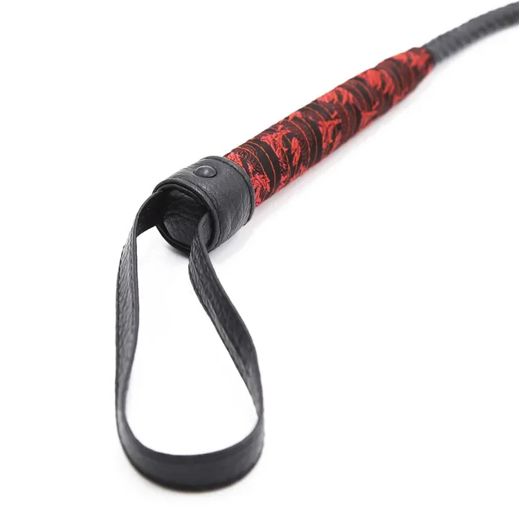 Equestrian Whip Hand Made Leather Bull 8 Plait
