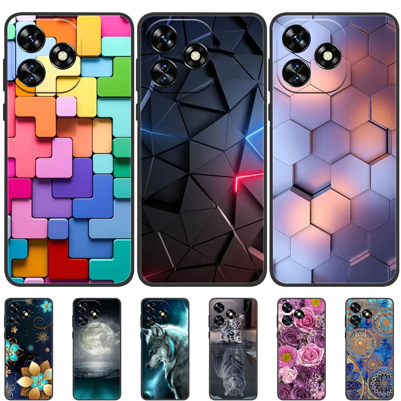 Luxury Silicone Soft Bumper Phone Case - Fashionable Space Design